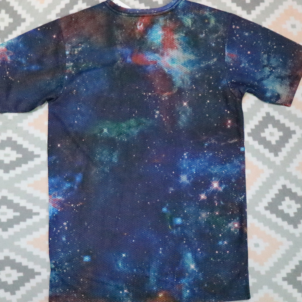Nwt ON THE BYAS Galaxy Mesh Double Zero Jersey - Picture 3 of 5